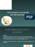 Fusión y Escisión - Exposición