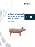 Guía de Adaptación y Manejo de Nulíparas Hypor Libra Star PDF