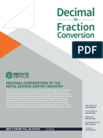 Decimal To Fraction Conversion (Boyd Metals)