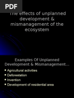 Download THE EFFECTS OF UNPLANNED DEVELOPMENT by ridwan SN4800717 doc pdf