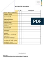 Check-List Carpeta Coordinador