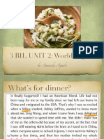 Unit 2 Reading What's For Dinner PDF