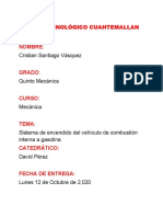 Sistema de Encendido Del Vehículo de Combustión Interna A Gasolina Cristian Santiago Vásquez