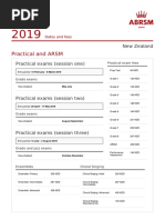 Dates and Fees