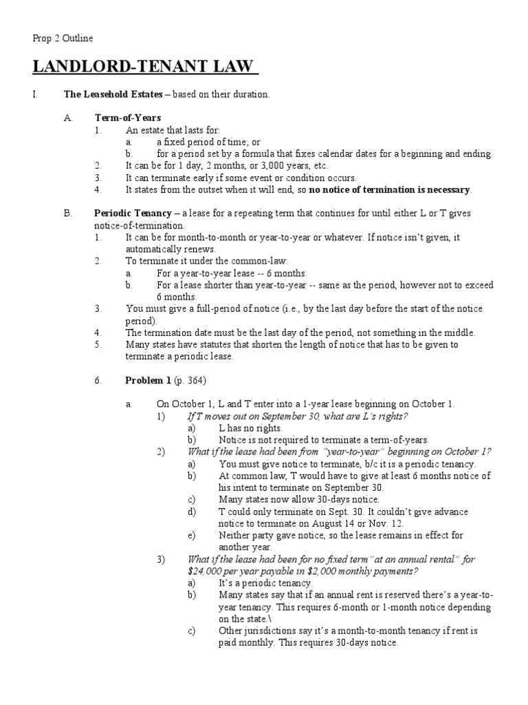 Understanding Leasehold Estates | PDF | Lease | Leasehold Estate