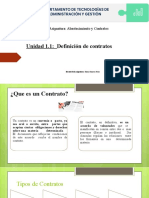 Abast. y Contrato Definición de Contratos Con Ejemplos