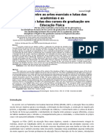 A Relação Entre As Artes Marciais e Lutas Das Academias e As Disciplinas de Lutas Dos Cursos de Graduação em Educação Física - Antunes, 2009