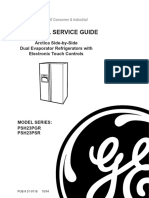 Technical Service Guide: Arctica Side-by-Side Dual Evaporator Refrigerators With Electronic Touch Controls