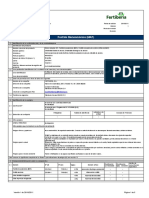 Hoja de Seguridad Fertilizante Map en Polvo