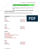 c11 - Conjugaison - Le Passe Compose Exercices PDF