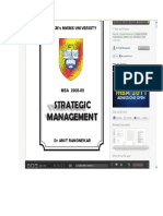 Strategic Management