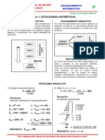 Sesión 1: Situaciones Aritméticas: I.E.P. "Portal de Belén" Secundaria