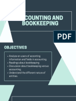 Accounting and Bookkeeping Basics