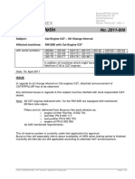 2011-0009 RH120E - C27 Inverval - Engine Oil Change PDF