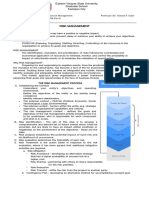 RISK MANAGEMENT Handout