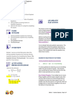 Learning Objectives: Quadratic Formula