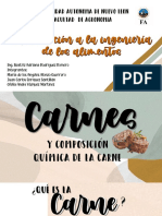 Equipo 1 - Carnes y Su Composicion Quimica PDF