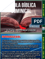 O PAPEL DO PROFESSOR