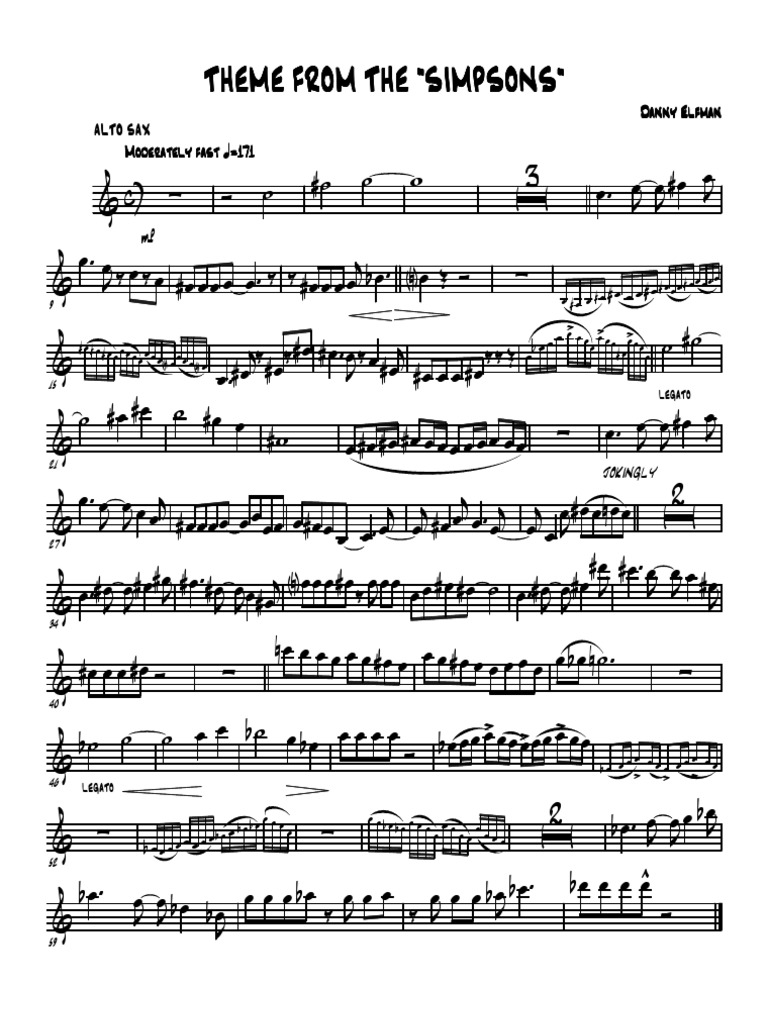 Radioactive Alto Sax Sheet Music - imagine dragons quot radioactive
