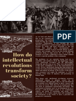 How Do Intellectual Revolutions Transform Society?