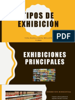 Tipos de Exhibición