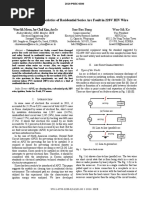 Ignition Characteristics of Residential Series Arc Fault in 220V HIV Wire