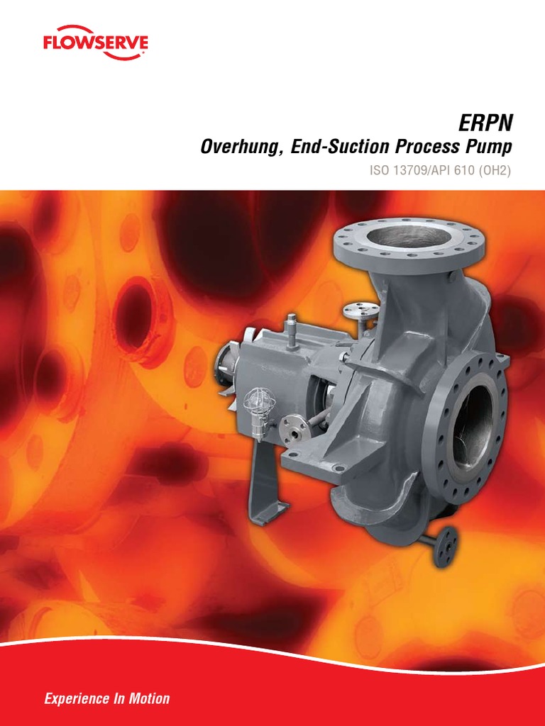Flowserve Erpn PDF | PDF | Pump | Bearing (Mechanical)