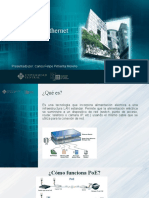 Actividad 1.2 Power Over Ethernet (PoV)