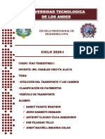 VIAS TERRESTRES I - GRUPO N°1 - Capitulo I - EVOLUCION DEL TRANSPORTE Y CAMINOS