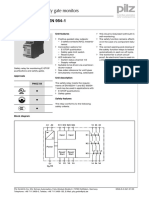 E-STOP Relays, Safety Gate Monitors: Pnoz X6