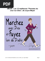 Ebook Joyce Meyer 12 Meilleures Pensees Du Jour Sur Dieu PDF