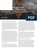 Global Future Council On Quantum Computing Frequently Asked Questions