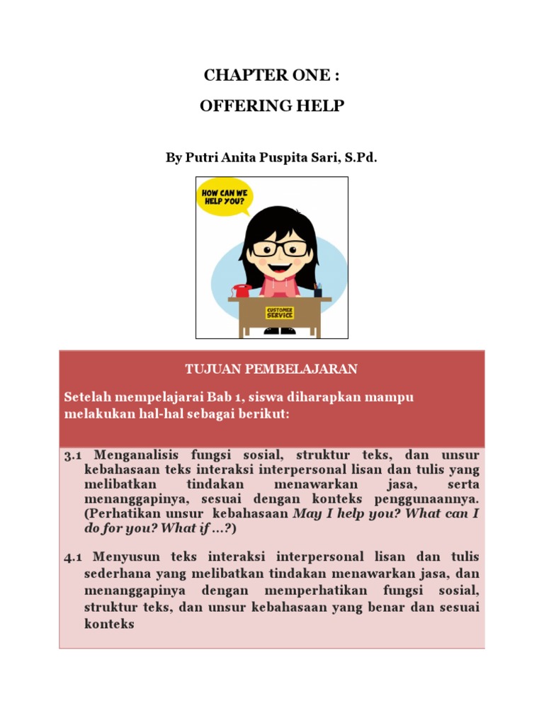 Offering Help: Expressions and Dialogues | PDF