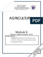 TLE-TE 6 - Q1 - Mod6 - Agriculture