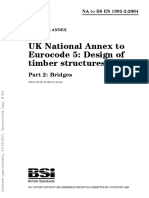 2 - UK National Annex To Eurocode 5 - Design of Timber Structures. Bridges