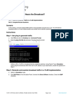 3.1.4 Packet Tracer - Who Hears The Broadcast PDF