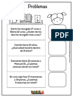 Problemas Matematicos para Primer Grado PDF