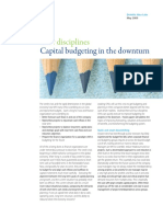 Alsdorf - Capital Budgeting in the Downturn