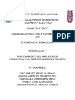 Electrónica Reporte de Prácticas PDF