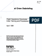 STS-1 Technical Crew Debriefing