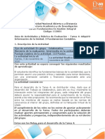 Guía Actividades y Rúbrica Evaluación Tarea 4 Adquirir Información Unidad N 3 Fund Contables.