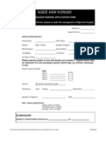 Ngee Ann Kongsi: Season Parking Application Form