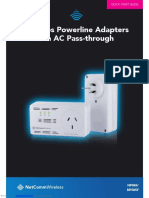 500Mbps Powerline Adapters With Ac Pass-Through: Netcommwireless