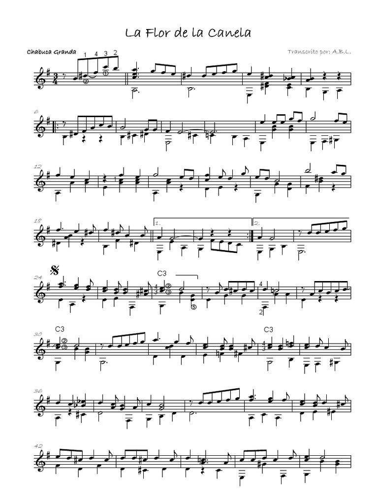 La Flor de La Canela PDF