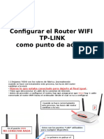 Manual de Configuracion de TP-Link Como Punto de Accceso v2 PDF