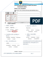 EJERCICIOS Analogías 2do