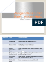 Pengendalian Dan Penjaminan Mutu: Gilang Fatikhul Burhan, S.T., M.T