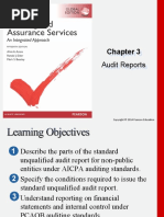 Chapter 3 Audit Report