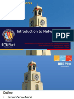Introduction To Network Layer: BITS Pilani