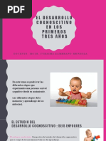 Desarrollo Cognoscitivo Durante Los Primeros 3 Años de Vida